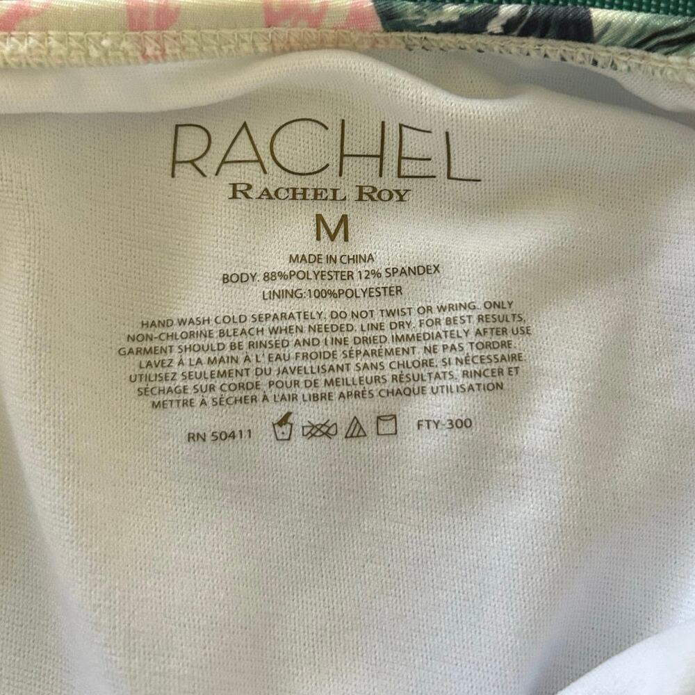 Rachel Roy Tropical One Piece Swimsuit Medium - Picture 4 of 5